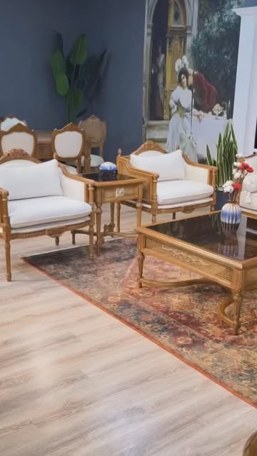 مبلمان ۷ نفره مدل کاجی مصری